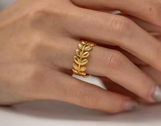 The leafy crown